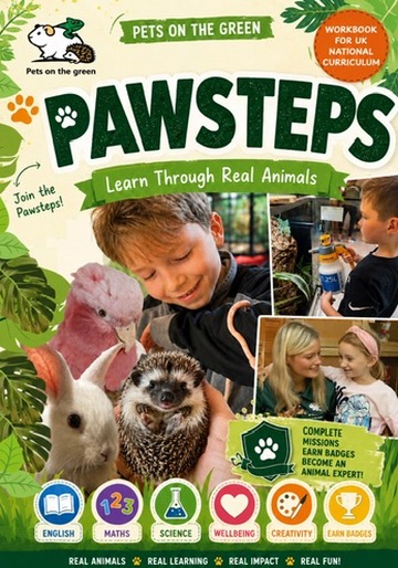 PawSteps — Learn Through Real Animals · Workbook for the UK National Curriculum